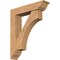 Ekena Millwork Westlake Traditional Smooth Bracket w/ Offset Brace, Western Red Cedar, 7 1/2"W x 34"D x 40"H BKT0806X34X40WTL01SWR - alternate 1